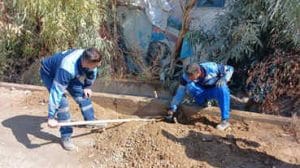 ۱۰رشته انشعاب آب غیرمجاز خانه باغ در ایلام شناسایی و جمع‌آوری شد