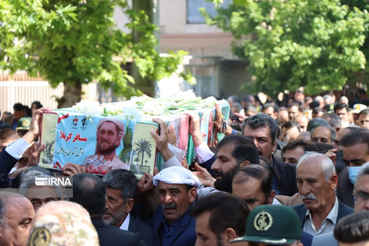 ایلام تمام قد به پیشواز شهید فیضی زاده رفت