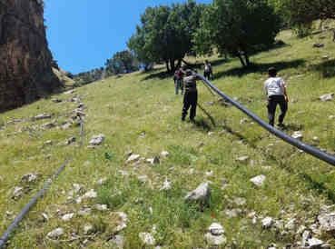 پنج میلیارد و ۵۰۰ میلیون ریال برای آب شرب روستای “دره دول” دره‌شهر هزینه شد