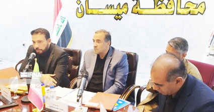 تاکید استاندار میسان عراق بر فعال سازی بازارچه مرزی چیلات در دهلران