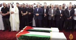 اقامه نماز بر پیکر شهید اسماعیل هنیه با حضور هزاران نفر از مردم قطر