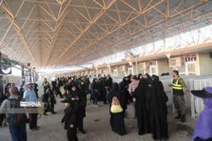 تردد یک میلیون و ۳۴۵ هزار زائر اربعین از مرز مهران