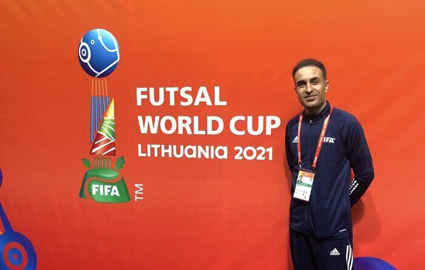 نماینده داوری ایران مجوز قضاوت در جام‌جهانی فوتسال را گرفت