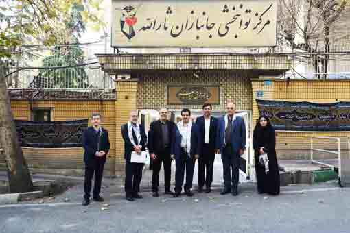 بازدید مدیرعامل بانک رفاه کارگران از مرکز توانبخشی جانبازان ثارالله