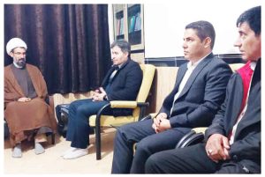 دیدار مدیرعامل شرکت توزیع نیروی برق استان ایلام با امام جمعه سیروان