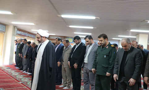 برگزاری نماز وحدت در مخابرات منطقه ایلام