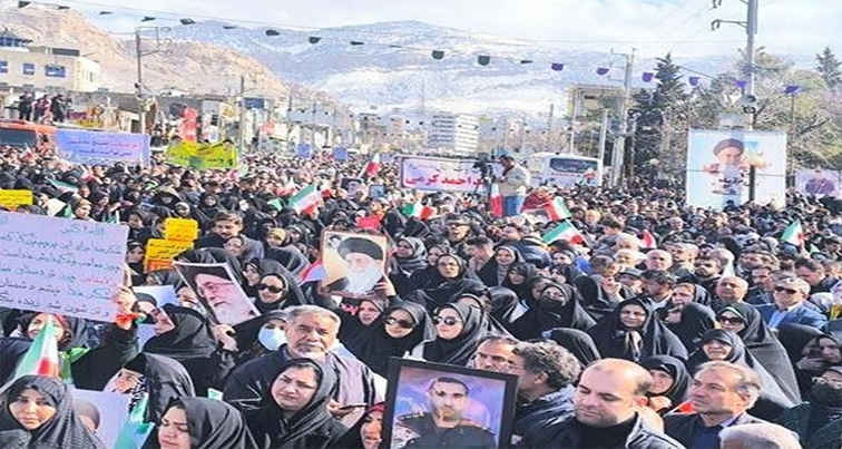 تشکر و قدردانی امام جمعه و استاندار ایلام از حضور حماسی مردم در راهپیمایی یوم الله ۲۲ بهمن