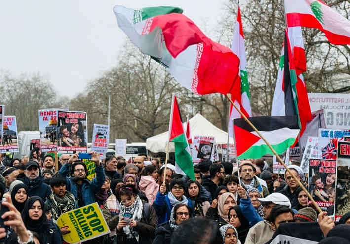 برگزاری راهپیمایی روز جهانی قدس در لندن؛ فریاد حمایت از فلسطین در قلب انگلیس طنین‌ افکند
