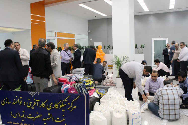 کمک های انسان دوستانه کارکنان بانک مسکن خراسان رضوی به نیازمندان