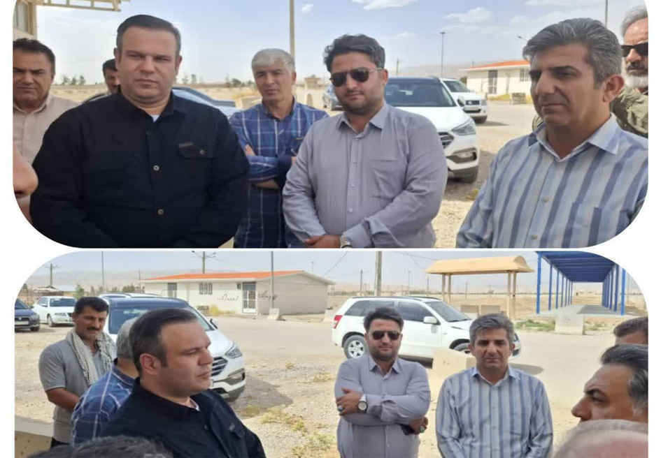 بازدید سرپرست اتحادیه حمل و نقل مسافر شهری کشور از پارکینگ اربعین در مهران
