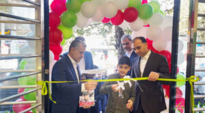 ساختمان جدید شعب آق‌قلا و شهید مطهری گرگان افتتاح شد