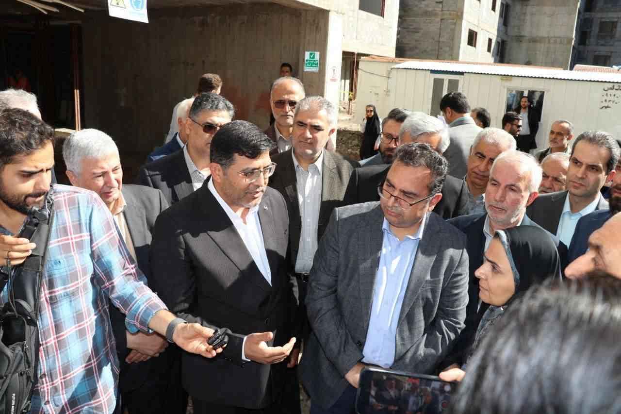 تامین مالی ۳۴۳ میلیارد تومانی پروژه ۶۲۴ واحدی نهضت ملی مسکن رشت توسط بانک مسکن / سهم ۹۰ درصدی بانک مسکن در تامین مالی نهضت ملی گیلان