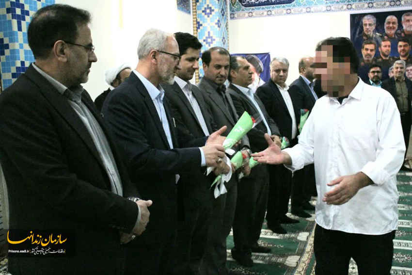 آزادی ۳۰ زندانی با حضور دادستان مرکز استان ایلام