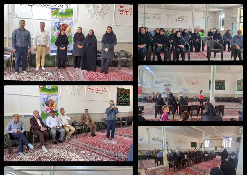 نهمین کاروان ترویج بهره‌وری در شهرستان بدره برگزار شد