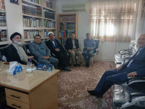 دیدار مدیرکل امور عشایر استان ایلام با امام جمعه شهرستان ایوان