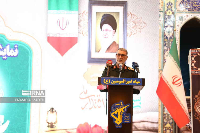فرمانده سپاه ایلام: ماموریت امروز بسیج حضور در صحنه جنگ نرم است