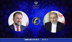 گفت وگوی تلفنی عراقچی با وزیر خارجه ونزوئلا درباره آخرین تحولات متعاقب تجاوز نظامی آمریکا
