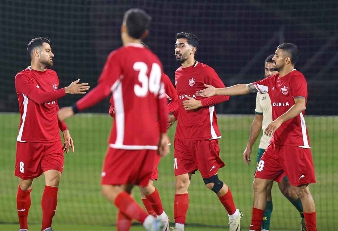 در یک بازی تدارکاتی؛ پرسپولیس حریف قطری را گلباران کرد