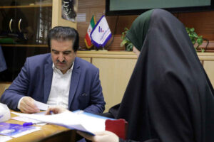 حضور مدیرعامل بانک رفاه کارگران در میز ارتباطات مردمی وزارت تعاون، کار و رفاه اجتماعی