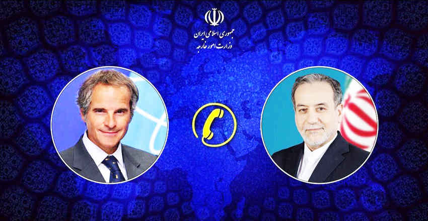 تبادل‌نظر عراقچی و گروسی درباره مذاکرات/ تاکید بر تدوین چارچوب منسجم برای پیشبرد گفت‌وگوها