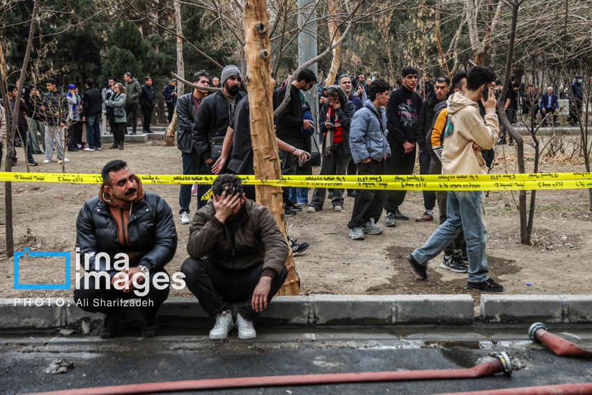 محل حادثه جای تماشا نیست