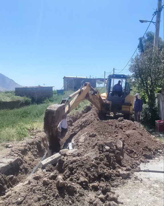 اصلاح و توسعه ۱۷۰ متر از شبکه توزیع آب روستای “چیتلان” در چرداول