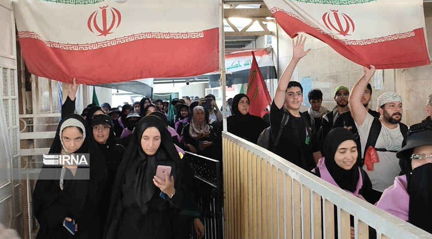 تردد ۳۲۴ هزار مسافر از مرز مهران/ بسیج امکانات برای استقبال از زائران عرفه