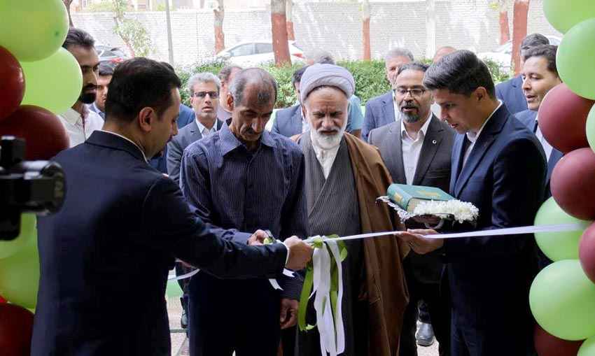 افتتاح ساختمان جدید شعبه آزادی بانک مهر ایران در شاهرود