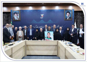 تجلیل معاون رئیس‌جمهور از خانواده شهید بانک صادرات ایران
