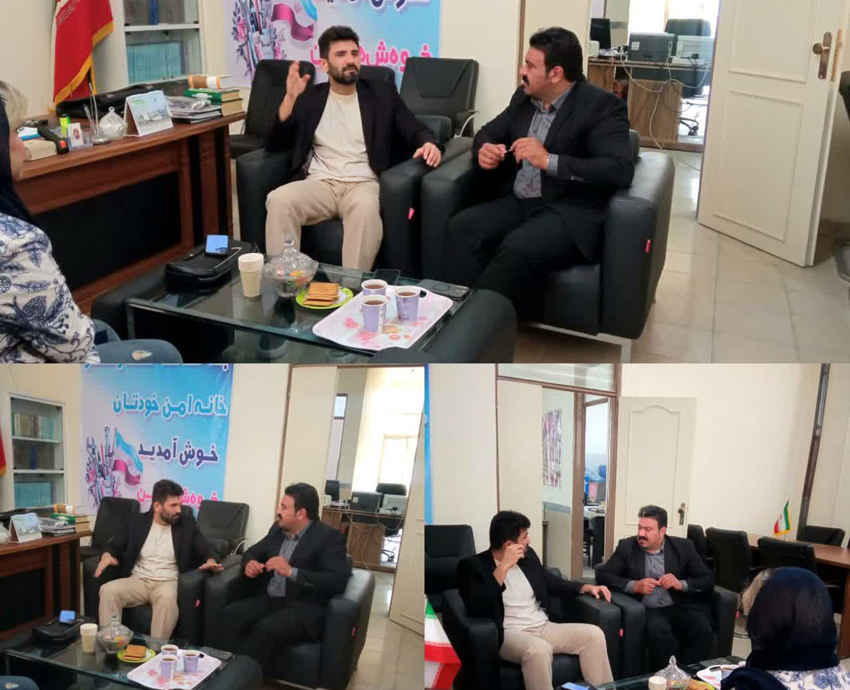 جلسه همکاری با خدمات دندان پزشکی به جامعه کارگری در خانه کارگر