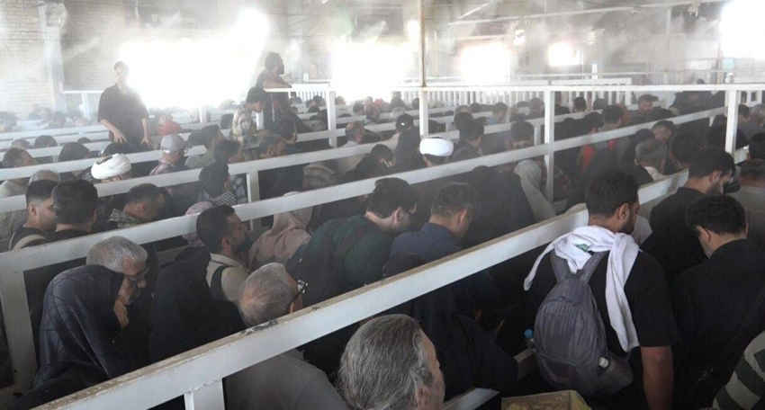 تردد ۱۲ هزار زائر از پایانه مرزی مهران