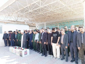 پیکر شهید مدافع میهن در ایلام تشییع شد