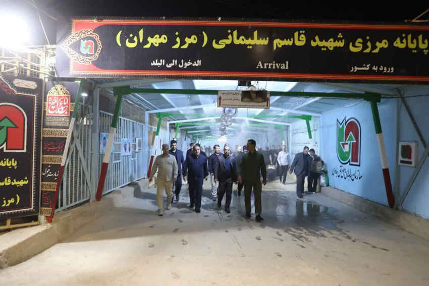 تردد اربعینی از مهران به ۶۶۰ هزار رسید