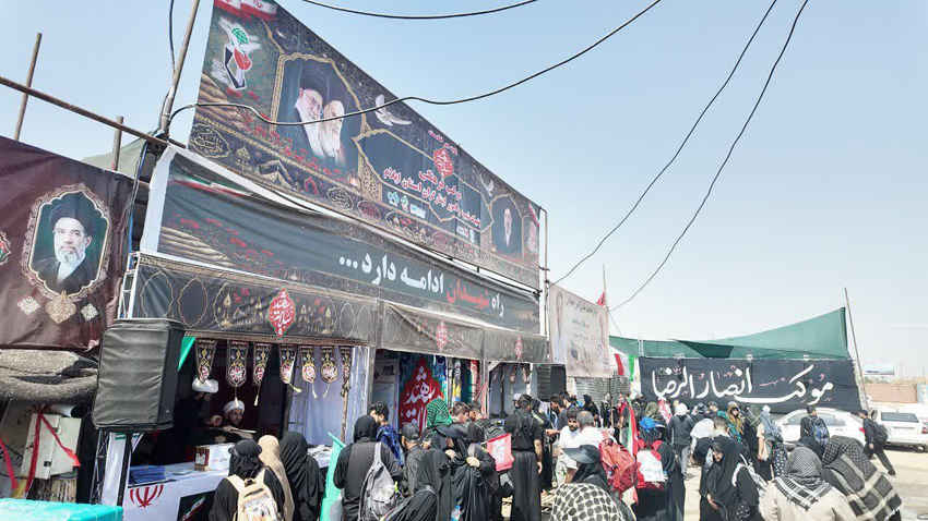 موکب «سلام شهید» مهران سه هزار زائر ایثارگر را اسکان داد