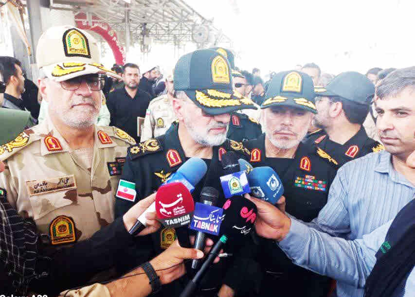 سردار رادان: مهران همچنان پرترددترین گذرگاه اربعینی است