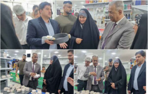 بازدید نماینده مجلس استان واسط از نمایشگاه صنایع‌دستی ایلام