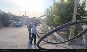 اصلاح ۵۰۰ متر از شبکه توزیع آب روستای “گلزار هر کبود” چوار با هدف حمایت از تولید و اشتغال